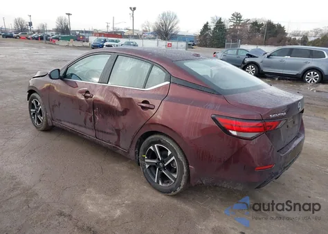 2025 Nissan Sentra Sv z USA, uszkodzony, nr VIN 3N1AB8CV4SY416486